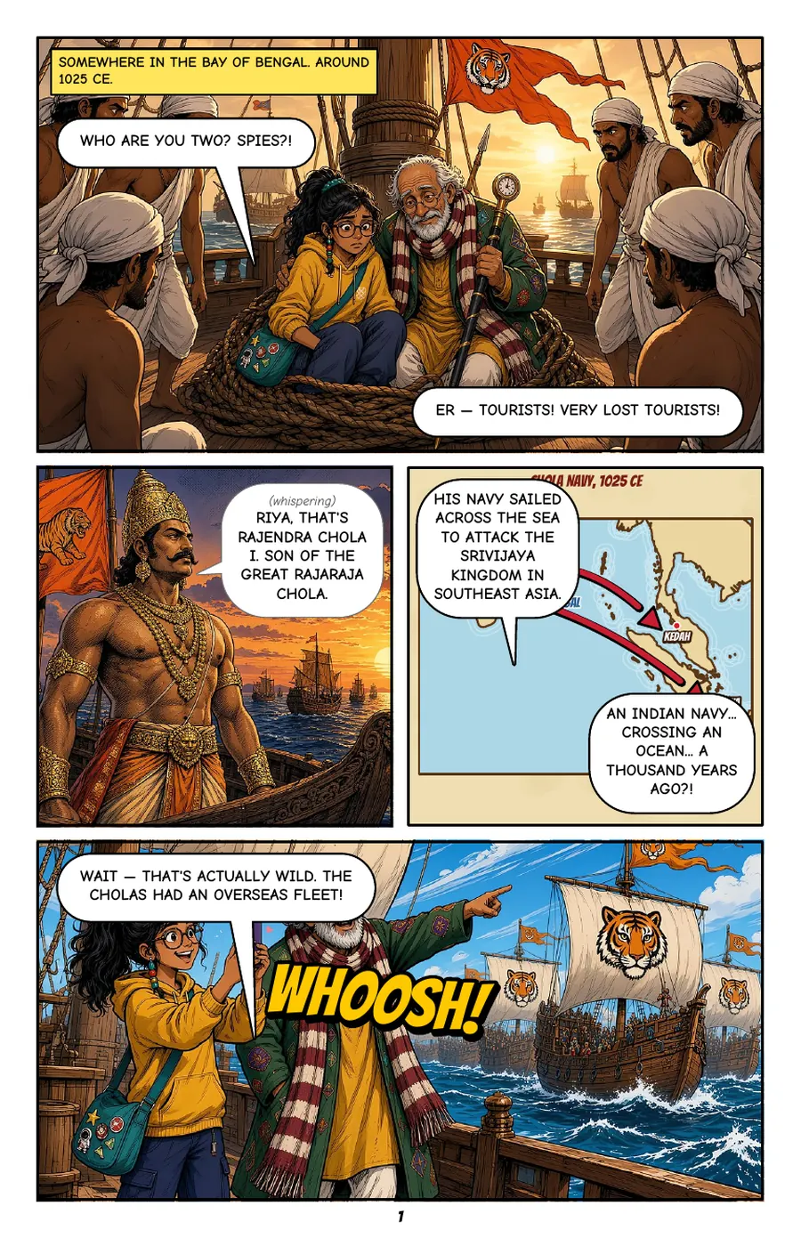 Preview page 1 of Crowns, Cannons & Coastlines
