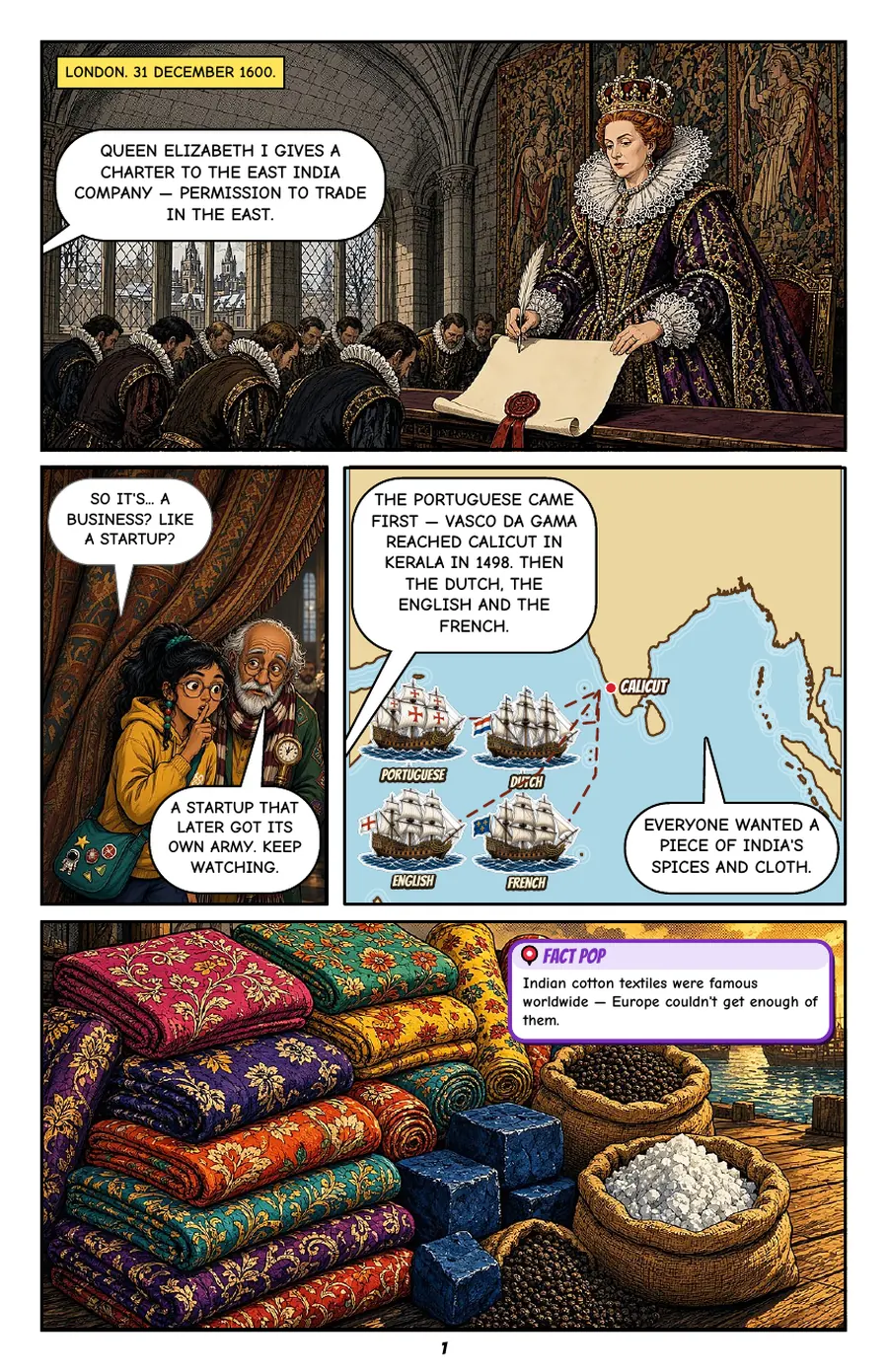 Preview page 1 of The Company Comes Calling