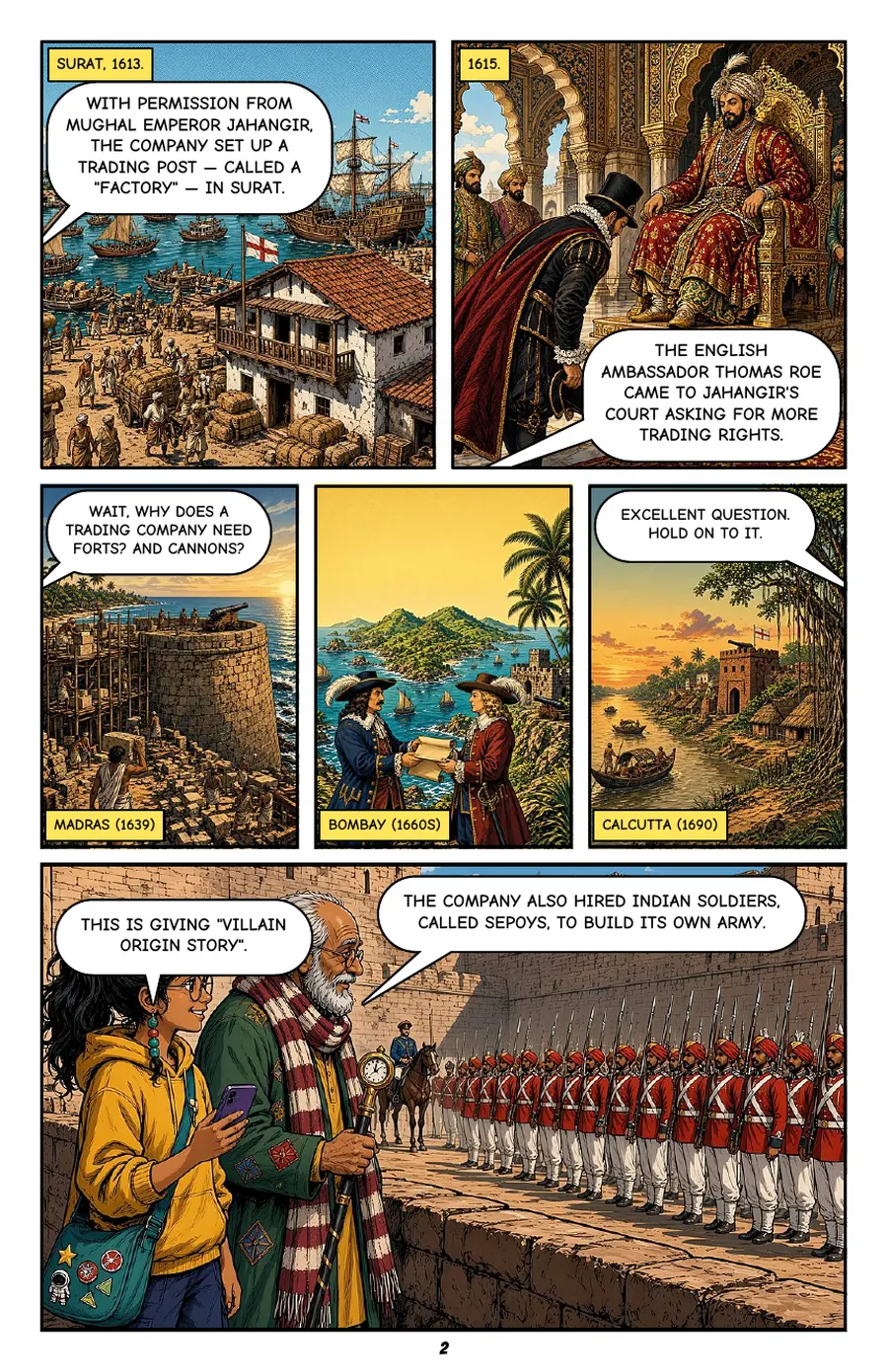 Preview page 2 of The Company Comes Calling