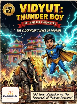 VIDYUT: Thunder Boy #3: The Clockwork Tusker of Pooram