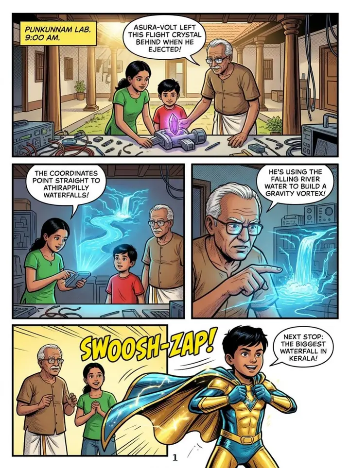 Preview page 1 of The Athirappilly Singularity