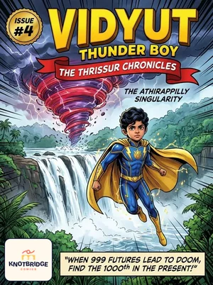VIDYUT: Thunder Boy #4: The Athirappilly Singularity