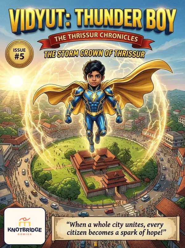 VIDYUT: Thunder Boy #5: The Storm Crown of Thrissur