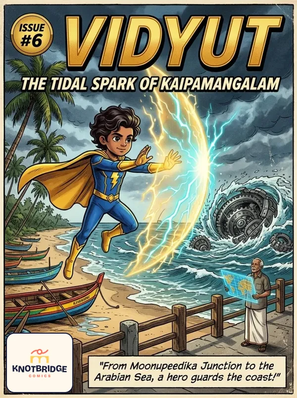 VIDYUT: Thunder Boy #6: The Tidal Spark of Kaipamangalam