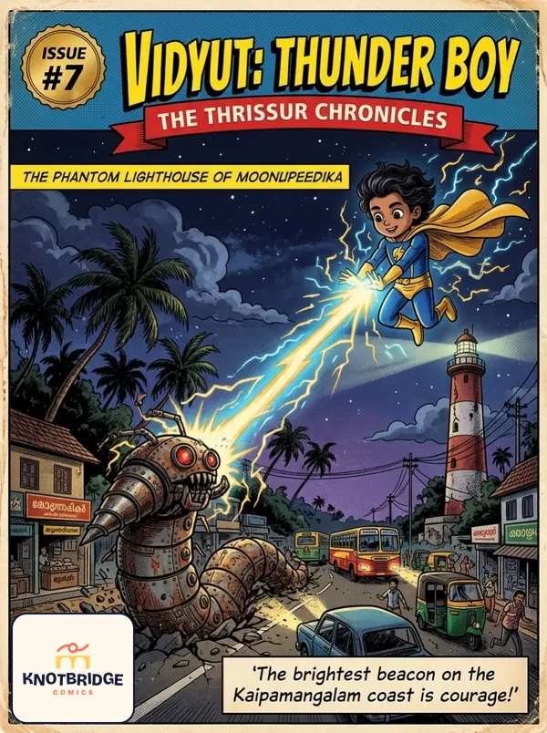 VIDYUT: Thunder Boy #7: The Phantom Lighthouse of Moonupeedika