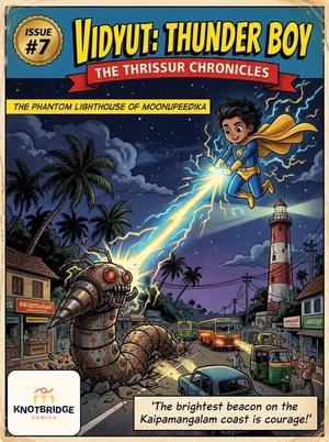 VIDYUT: Thunder Boy #7: The Phantom Lighthouse of Moonupeedika